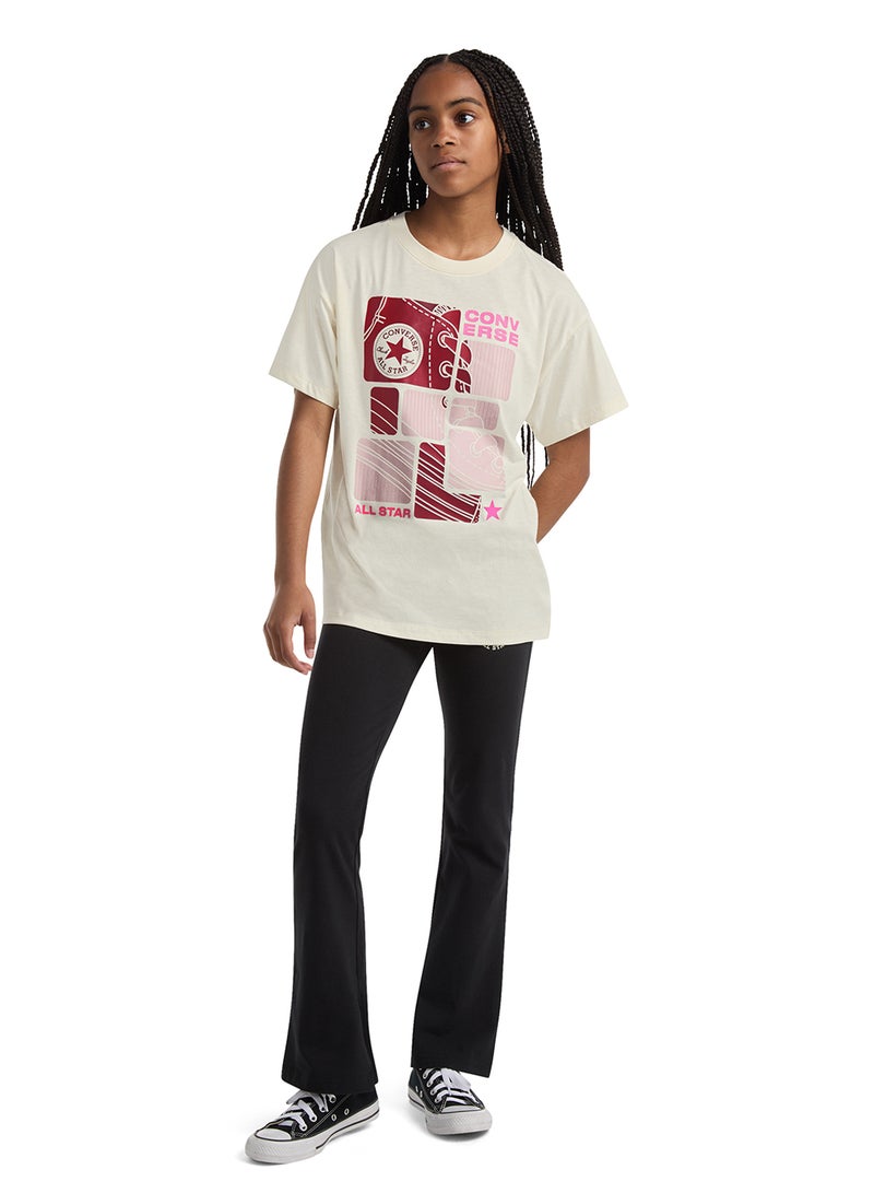 CONVERSE Youth Graphic Boyfriend T-Shirt - Image 3