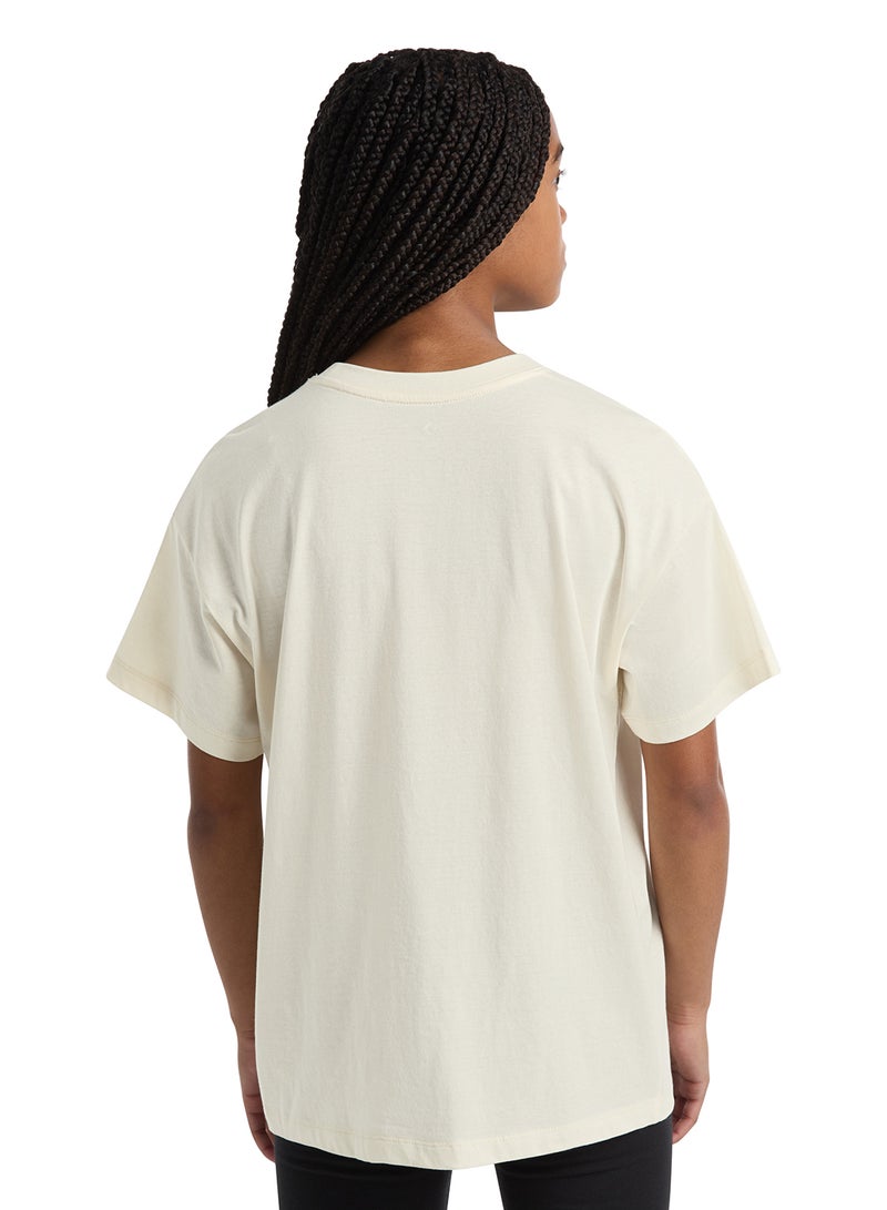 CONVERSE Youth Graphic Boyfriend T-Shirt - Image 2