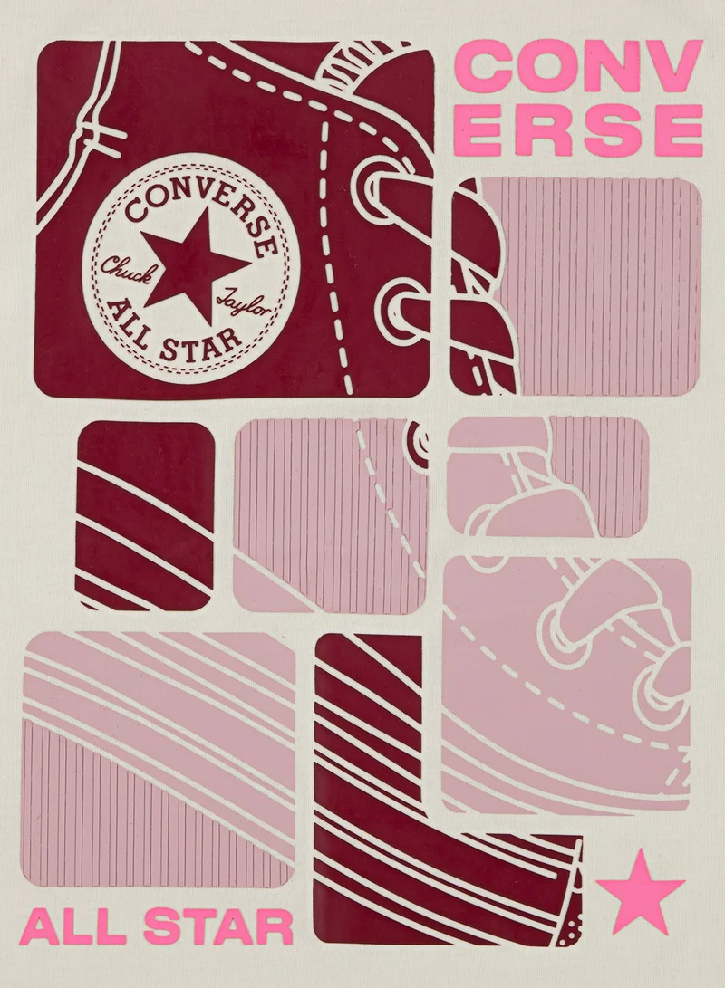 CONVERSE Youth Graphic Boyfriend T-Shirt