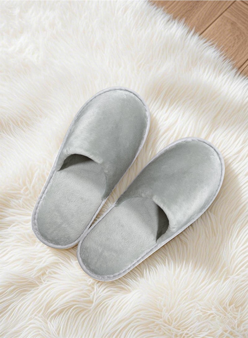 هومار كيت 6 أزواج من نعال الحمام، نعال غير قابلة للانزلاق للاستخدام مرة واحدة للضيوف، قابلة للغسل وإعادة الاستخدام، يمكن استخدامها كنعال للنساء والرجال والمنزل والحمام وغرفة النوم والفندق والعرائس - Image 4