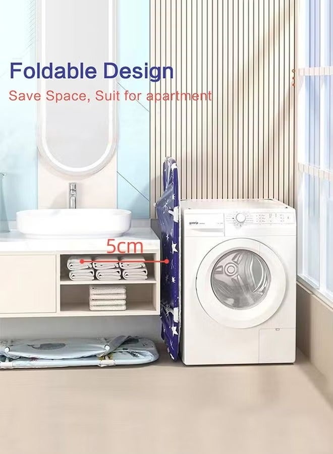 Arabest Portable Bathtub Kit, Foldable Soaking Bathtub for Adults, Freestanding Bathtubs, Hot Bath Tub, Ice Bath, Separate Family Bathroom SPA Tub (Blue,120cm/47inch) - Image 5