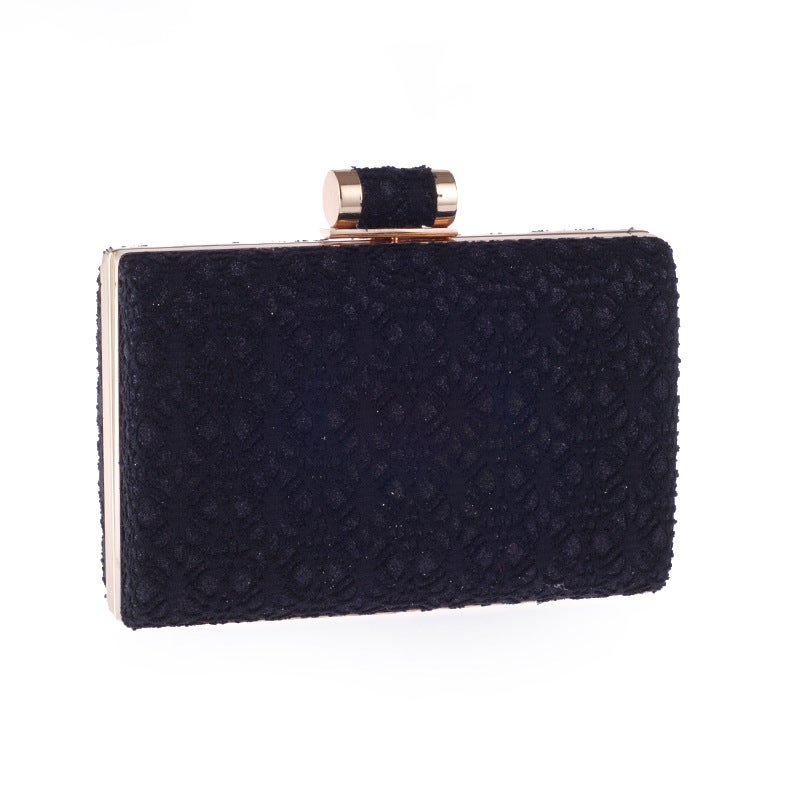 New Hollow Lace Clutch Evening Banquet Dress Bag Diagonal Fashion Women'S Bag 201 - Image 3