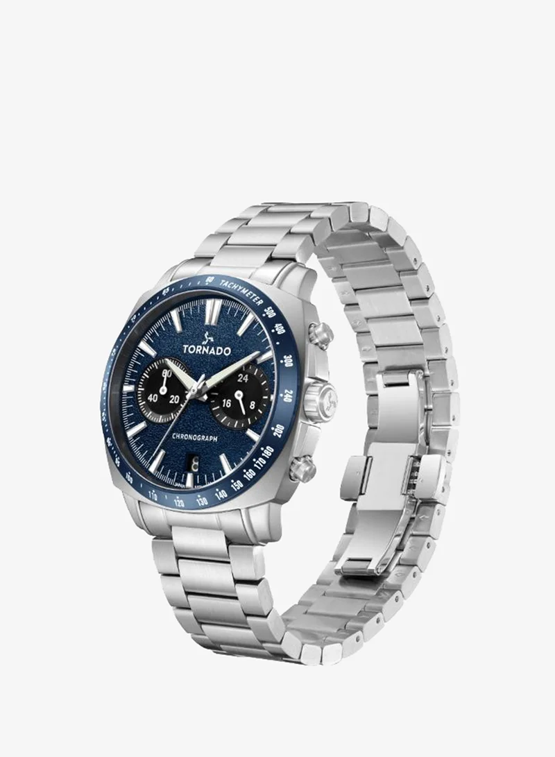 Tornado Men's stainless steel Chronograph Watch T25104S-SBSN-N - 42mm