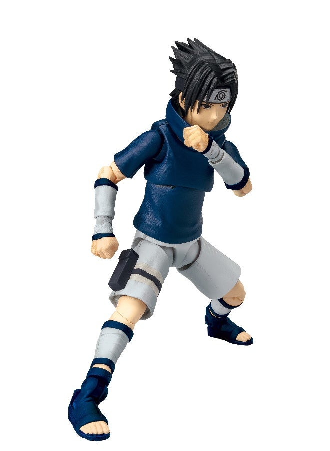 Bandai Anime Heroes Naruto Ultimate Legends 5-Inches - Uchicha Sasuke (Young) | Collectible Action Figure | Display Figure | Perfect Gift for Collectors, Manga & Anime Lovers! - Image 1
