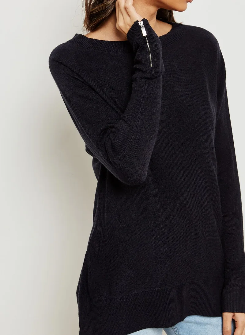 DOROTHY PERKINS Zip Cuff Sweater