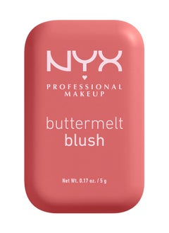 NYX PROFESSIONAL MAKEUP Buttermelt Blush, Powder Blush, Up To 12 H Wear, Fade & Transfer Resistant, Feeling Butta  - Image 5