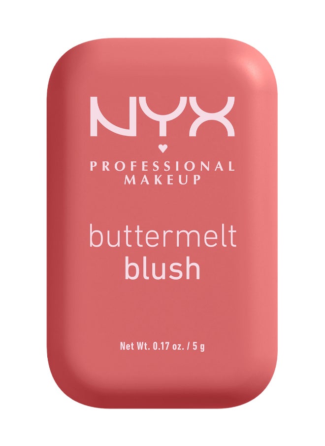 NYX PROFESSIONAL MAKEUP - Buttermelt Blush, Powder Blush, Up To 12 H Wear, Fade & Transfer Resistant, Feeling Butta - Image 1