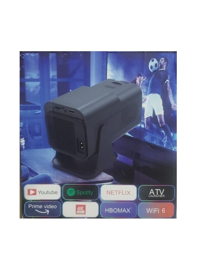 Generic POWERED BY PROJECTOR GAME  ►You tube  Prime video Spotify  4K  NETFLIX  HBOMAX  ATV WiFi 6  - Image 1
