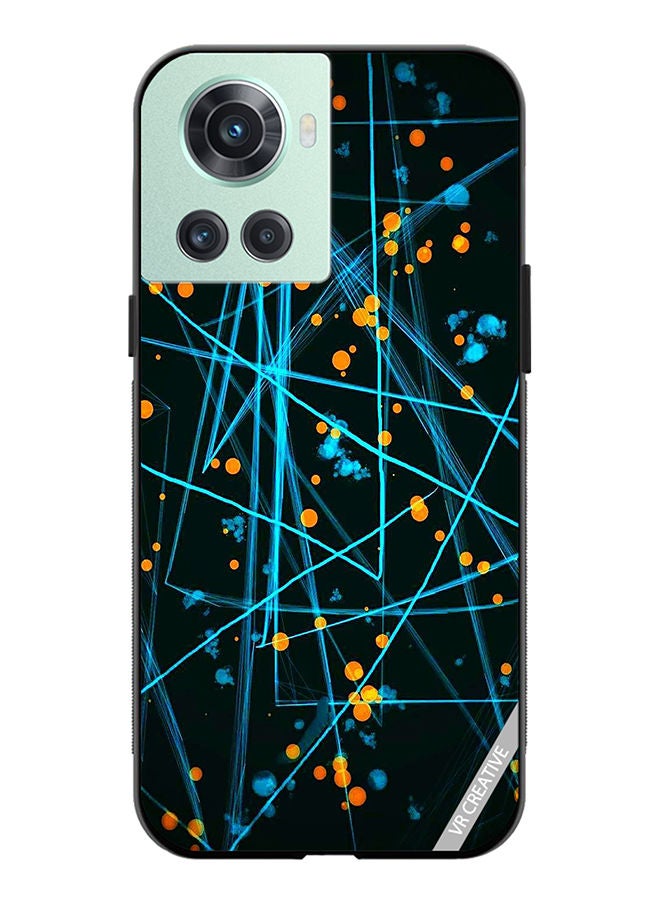 VR CREATIVE Protective Case Cover For OnePlus 10R Lasers Design Multicolour - Image 1