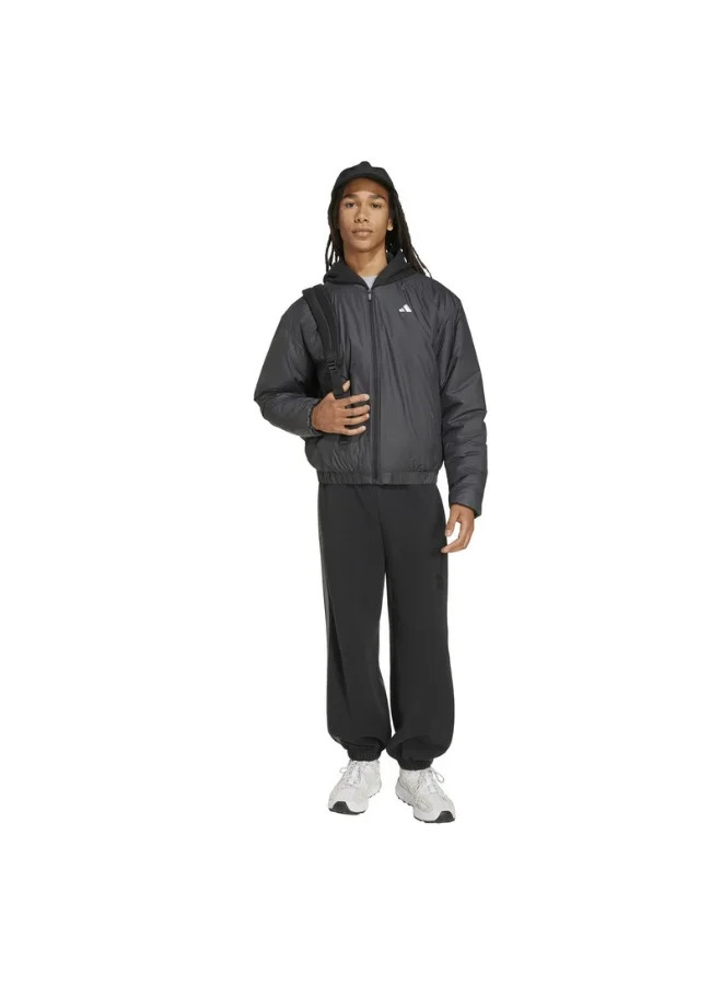 Adidas BLACK Adidas Ess Holiday B Black Jacket (Filled Thin) Jackets For Men for Men | Best Price UAE
