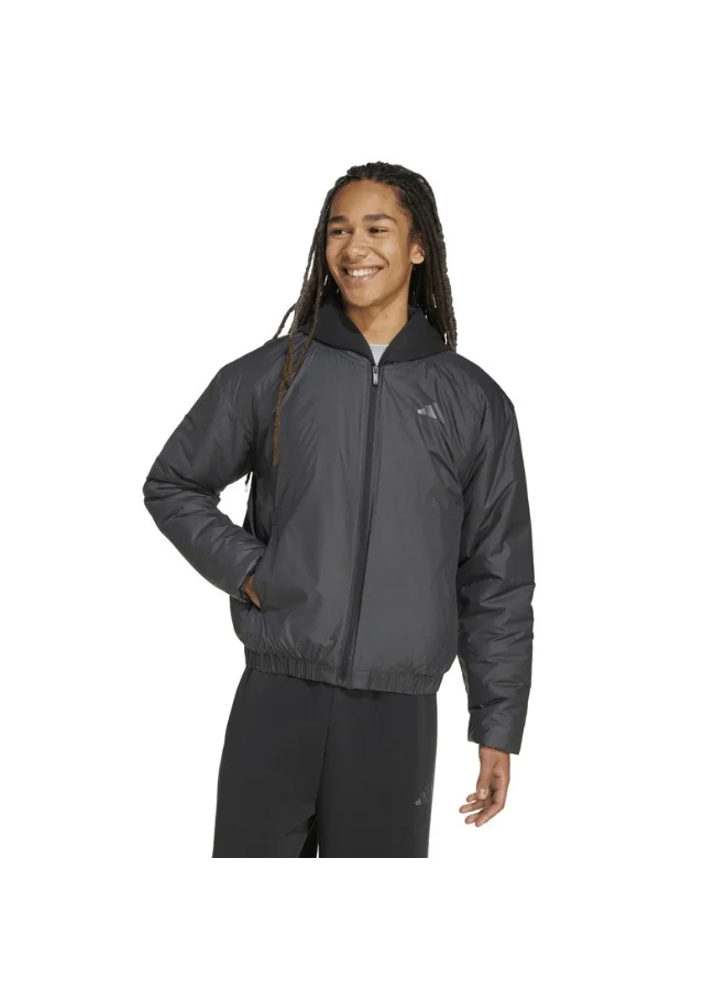 Adidas Adidas Ess Holiday B Black Jacket (Filled Thin) Jackets For Men