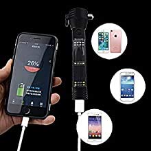 Krupanidhi Krupanidhi Torch with Sink Filter Aluminium 7 Mode Solar with USB LED Rechargeable Torch Light with Power Bank Long Distance Black 1 Piece  - Image 4