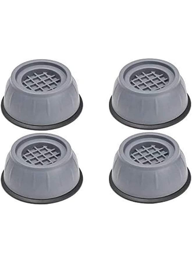erorex - 4 Pcs Shock Noise Canceling Washing Machine Support Washer And Dryer Anti Vibration Pads Slip Anti Vibration And Noise Reducing Rubber Washing Machine Feet Pads - Image 1