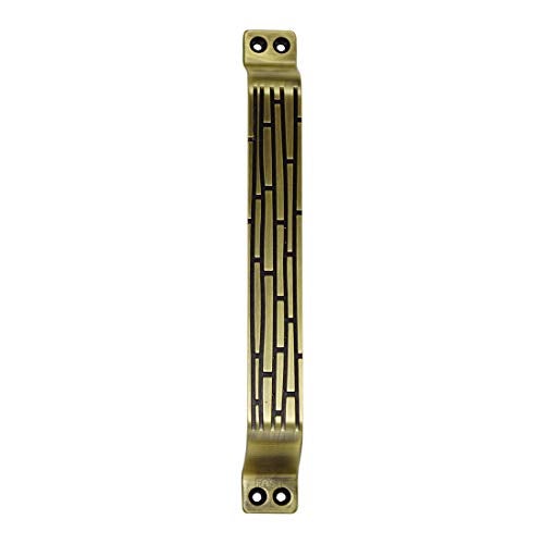FAST Dh301Z 8 Inch Brass Antique Front Hole Door Pull Handle For Main & Bedroom Doors - Image 2