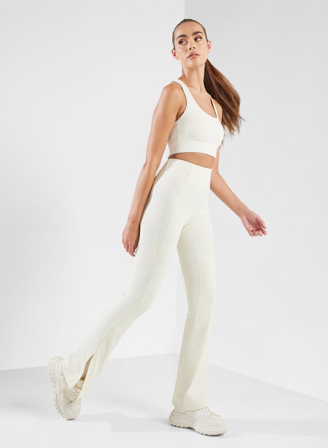 High Rise Seamless Flared Leggings