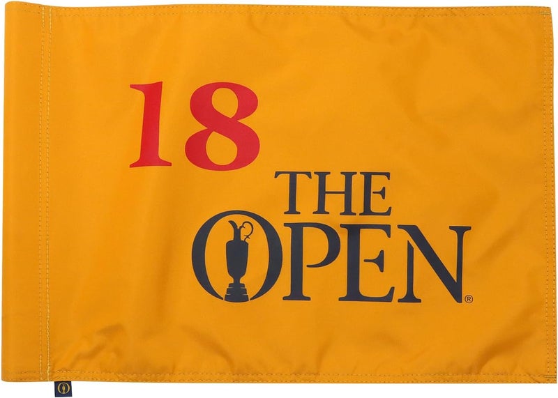 COGOLFING Standard TheOpen Golf Flag, Tube Insert, 14x20 Inch 420D Nylon Dual-Sided Silk-Screen, Ideal for Practice Putting Green, Driving Range, Course, Club, 1-Pack - Image 1
