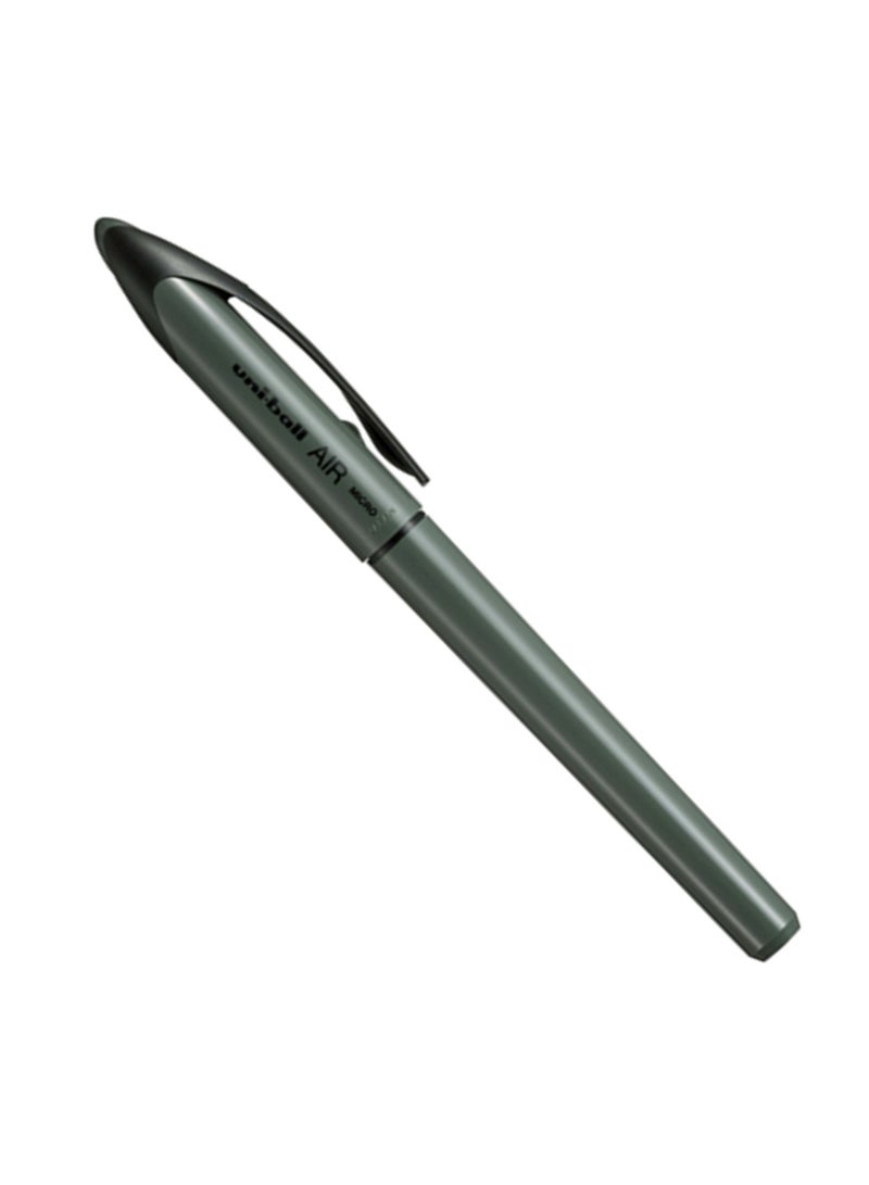 Uniball قلم حبر أسود من إير ميكرو بلون أخضر طحلب - Image 1