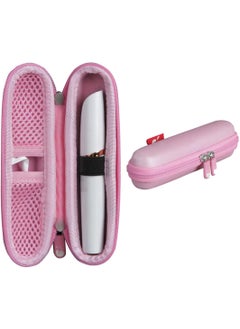 Hermitshell Hermitshell Hard Travel Case for Finishing Touch Flawless Brows Eyebrow Pencil Hair Remover Pink 