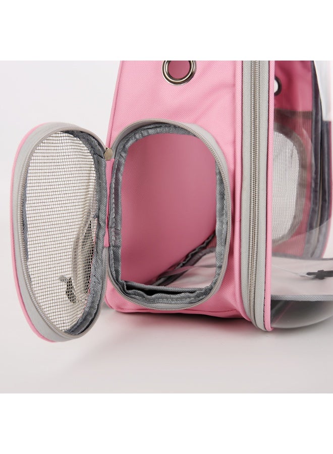 general Breathable Portable Pet Carrier Bag Outdoor Travel puppy cat bag Transparent Space Pet Backpack Capsule - Image 3