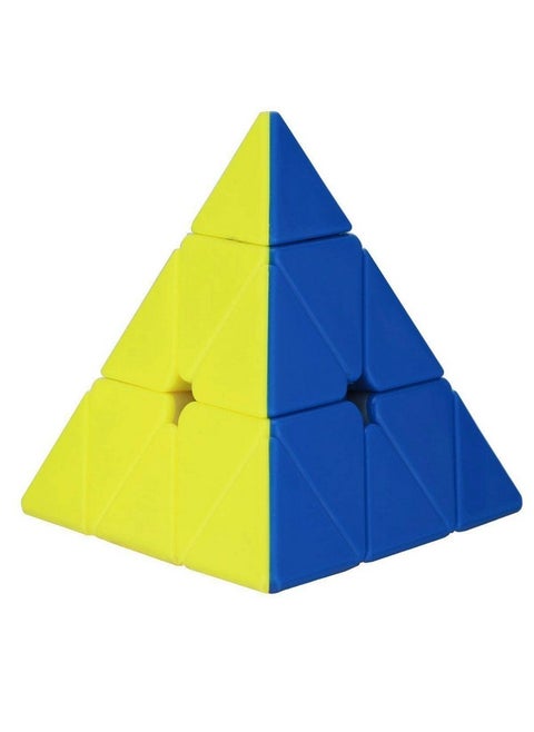 KITIKITTZ® Triangle Pyramid Pyraminx Magic Cube Puzzle Speed Cubes Educational Toy Special Toys (HCCD Enterprise)