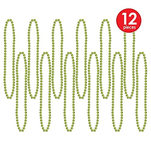 Beistle Light Green Party Beads - Image 4