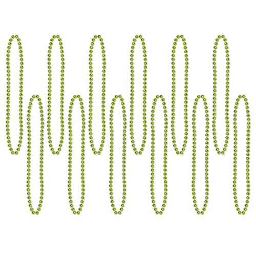 Beistle Light Green Party Beads - Image 5