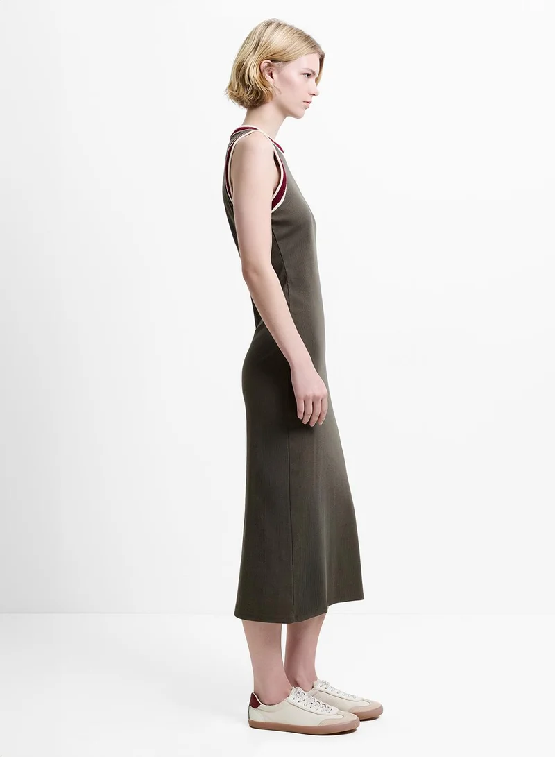 فرنش كونكشن Alma Jersey Midi Dress