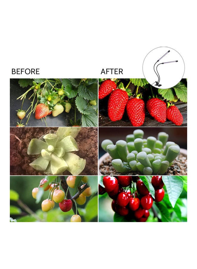 إسكدنيا مصباح LED للنباتات أرجواني 33 x 8 x 13سم - Image 3