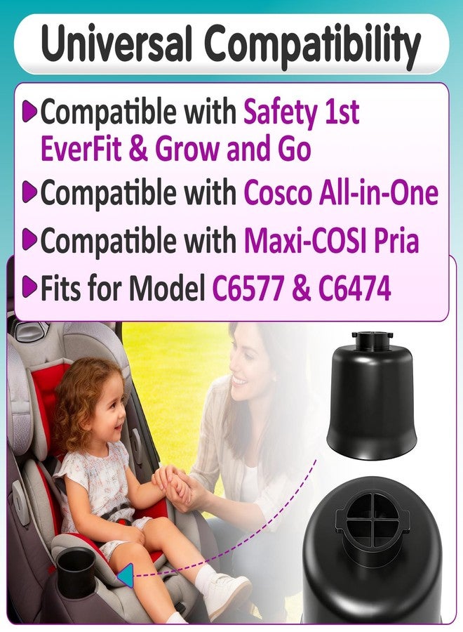 Joworthy 2Pcs Cup Holder Compatible with Safety 1st EverFit & Grow and Go, Compatible with Maxi-COSI Pria, Cosco All-in-One Car Seat (Model C6577 & C6474), Durable PP Injection Molded - Image 4