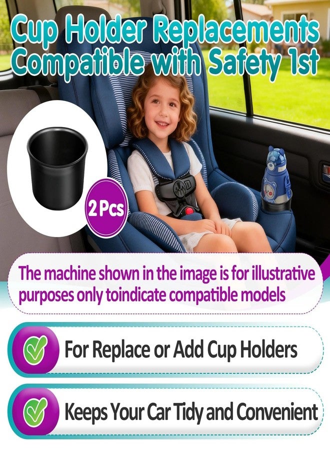 Joworthy 2Pcs Cup Holder Compatible with Safety 1st EverFit & Grow and Go, Compatible with Maxi-COSI Pria, Cosco All-in-One Car Seat (Model C6577 & C6474), Durable PP Injection Molded - Image 2