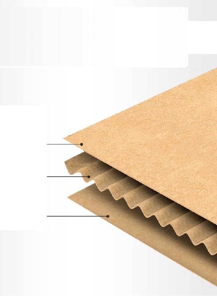 althiqahkey Durable Folding Box Three-layer Shipping Carton Clothing Express Packaging Carton Corrugated Box Size Quanity Availalbe 5 Pieces or 10 Pieces or 15 Pieces or 20 Pieces - Image 2