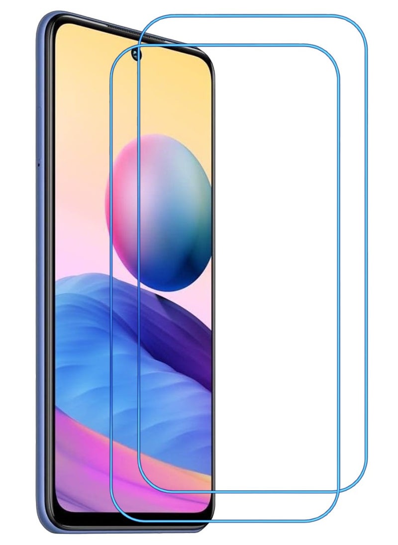 ACLIX 2 Pieces Antistatic ESD Dustproof Premium Quality High Definition Clear Tempered Glass Screen Protector Designed For Xiaomi Redmi Note 10 5G - Image 1