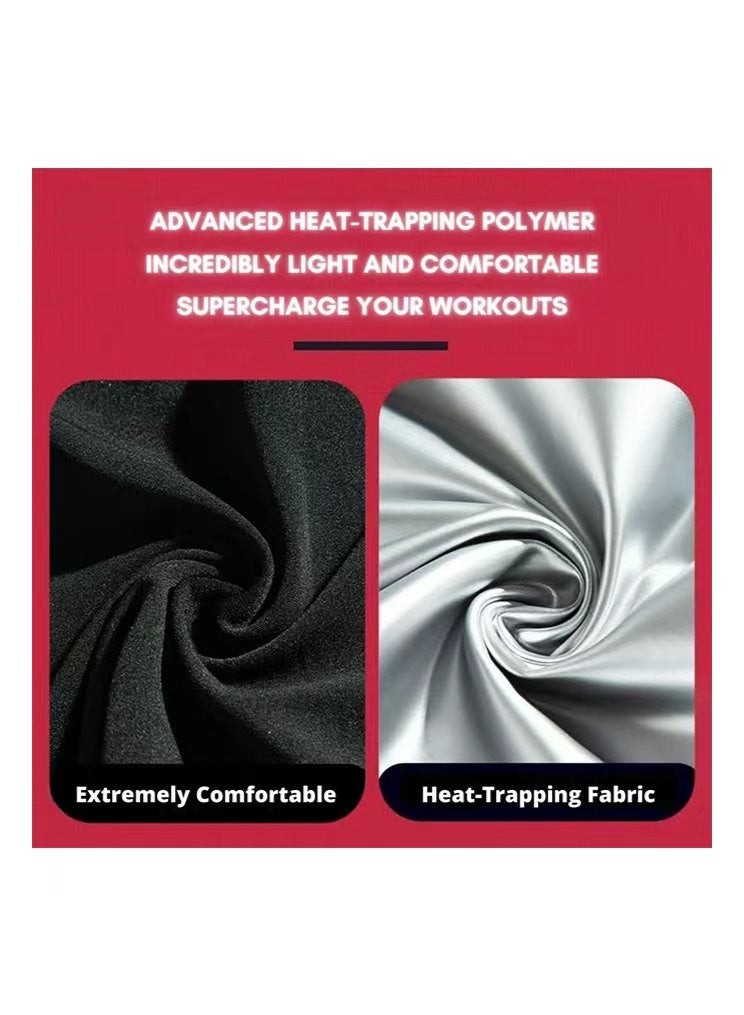 BOFAN Sauna Sweat Suit Weight Loss Shapewear Top Waist Trainer Workout Sweatsuit Exercise Long Sleeve Shirt Women Girl - Image 3