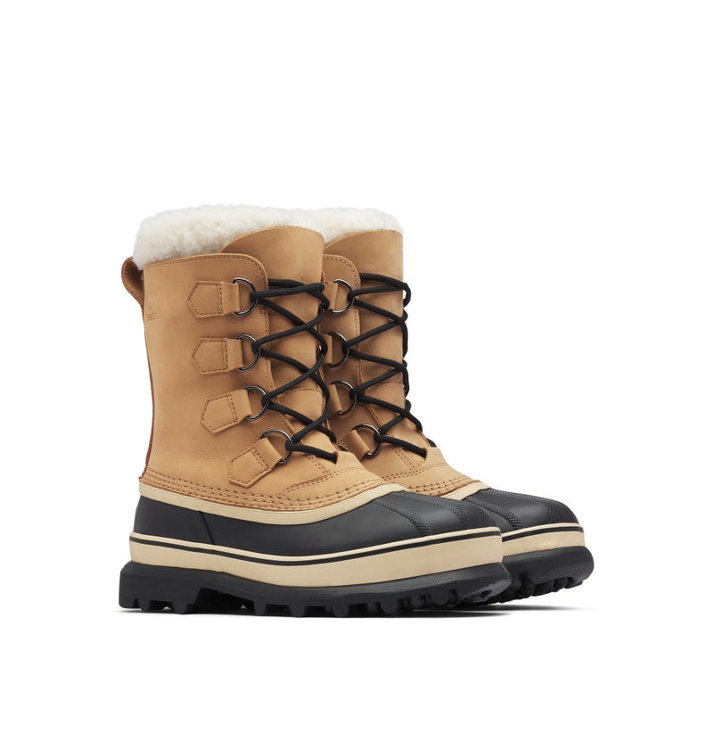 SOREL Women's Caribou Waterproof Boot - Buff - 11 - Image 1