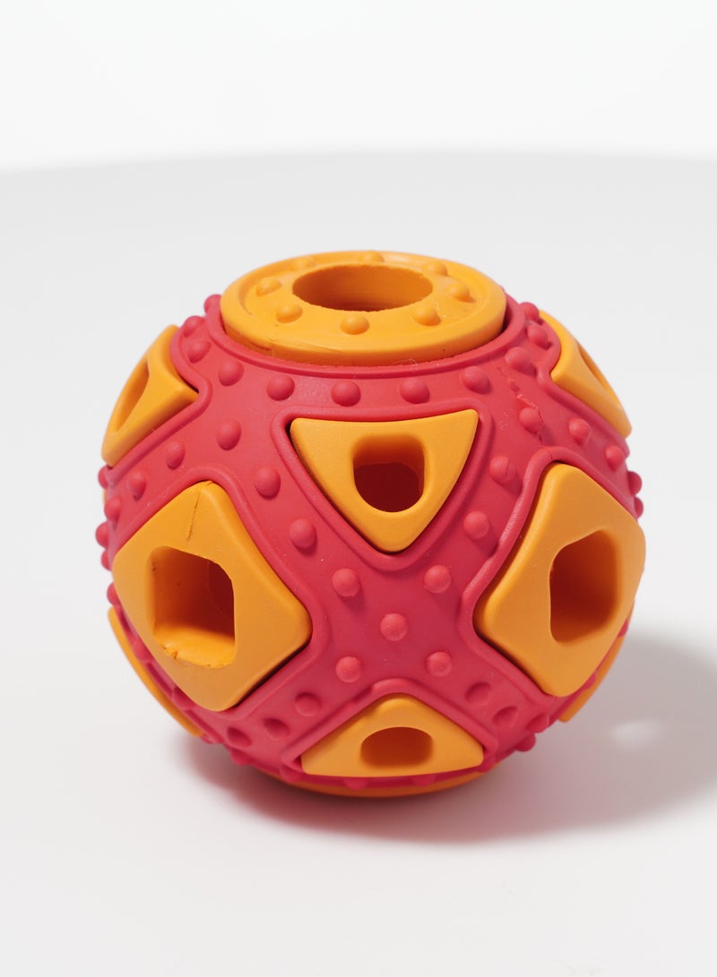 GULFLINK Non Toxic Natural Rubber Toy For Dogs Orange - Image 1