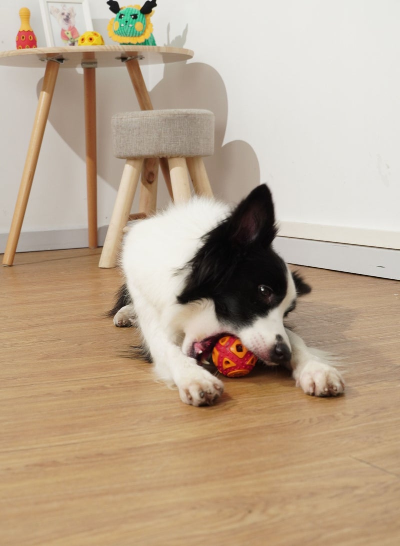 GULFLINK Non Toxic Natural Rubber Toy For Dogs Orange - Image 4