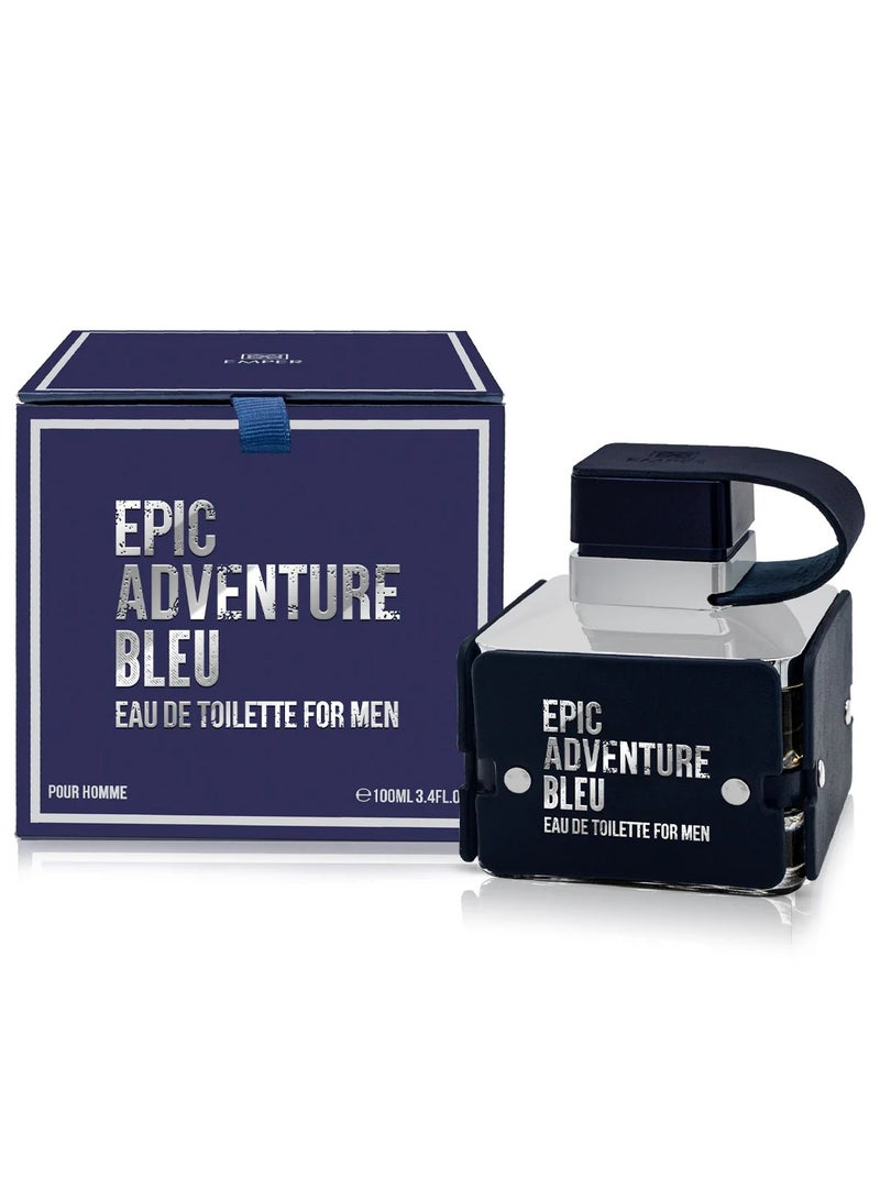 امبر ابيك ادفنشر بلو او دي تواليت رجالي - 100 مللي - Image 1