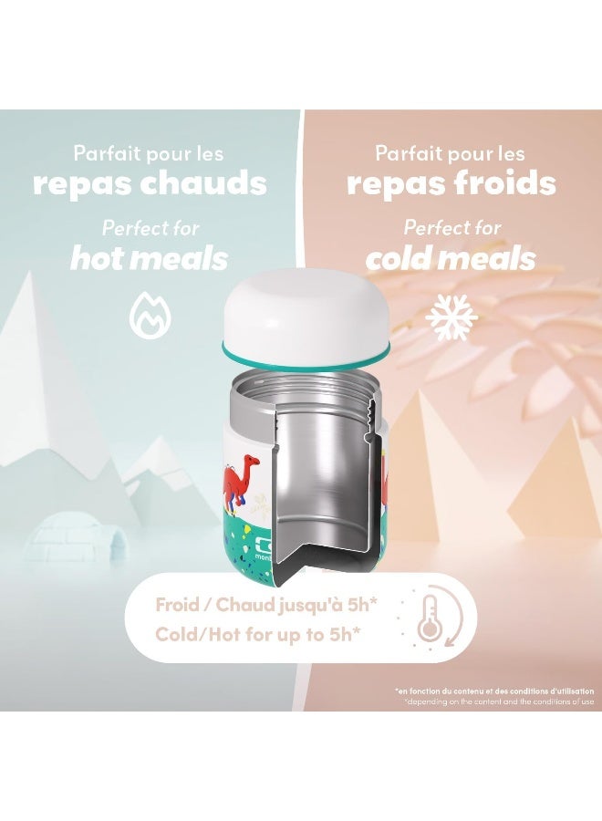 monbento - Children's Insulated Lunch Box MB Capsule Blue Dino - Image 2