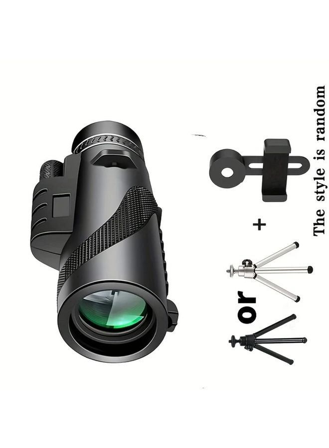 10x42 Monocular Telescope With Tripod And Phone Holder For Outdoor Observation - Image 1