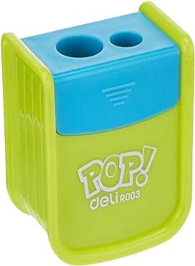 Deli school supplies pencil sharpener r00300 - assorted