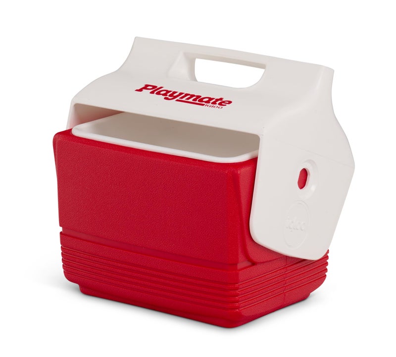 Igloo 12424 Mini Playmate Cooler, 4 quart, 6-Can Capacity, Red&white - Image 3