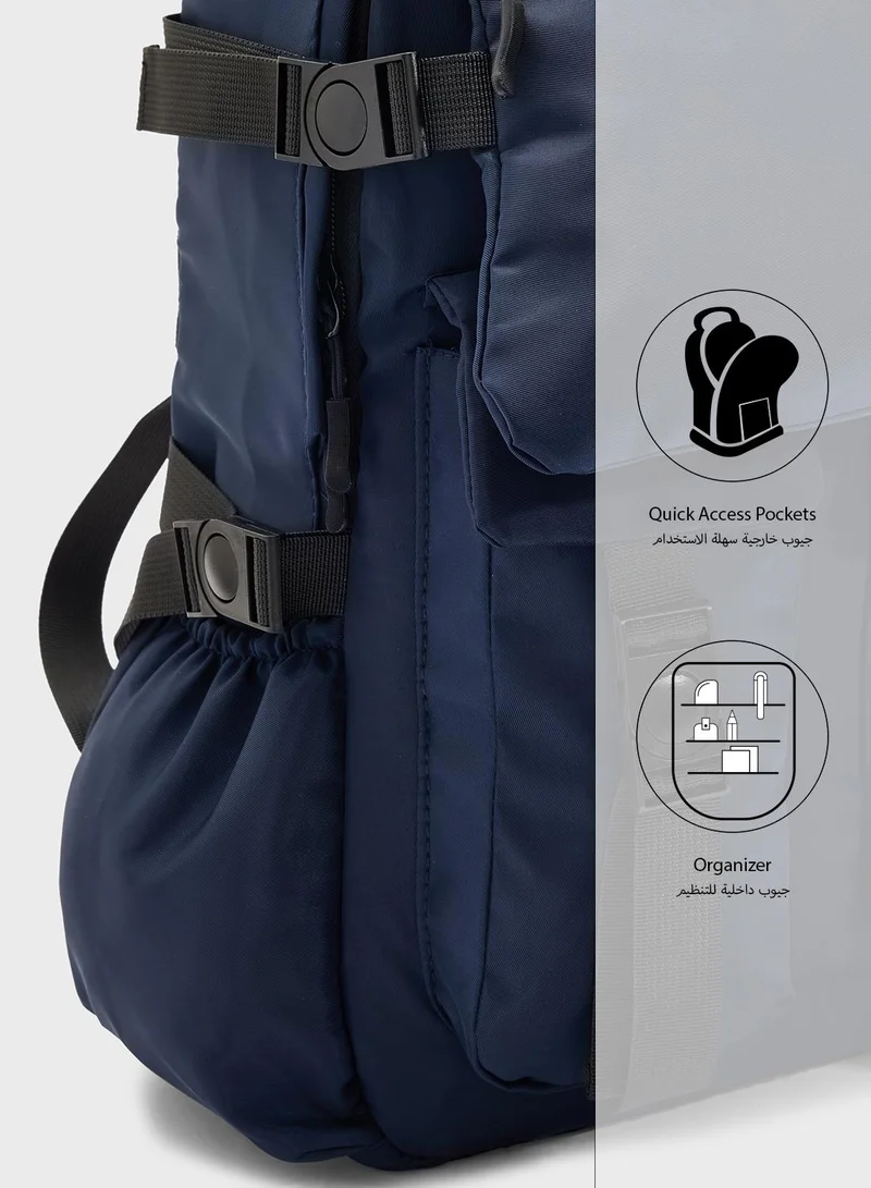 Seventy Five Utility Backpack With Pouch