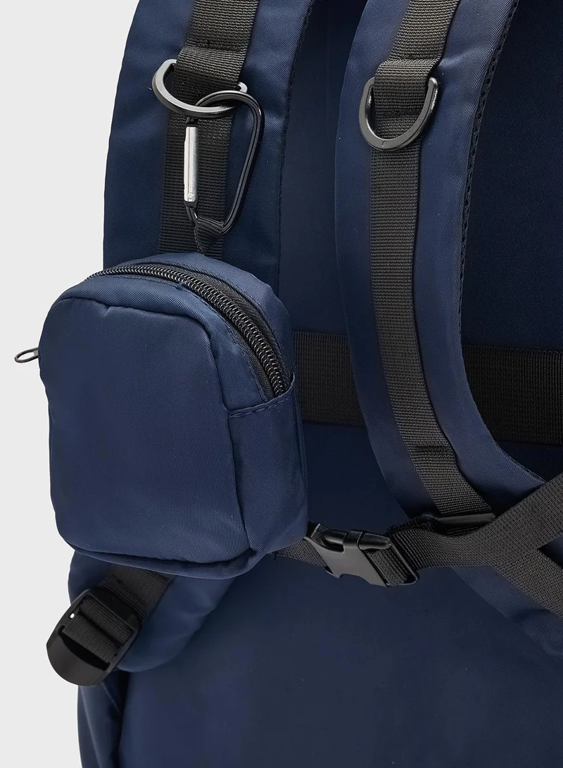 Seventy Five Utility Backpack With Pouch