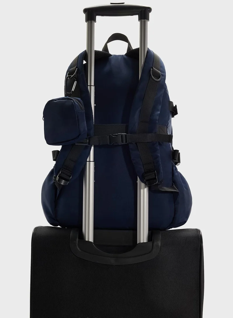 Seventy Five Utility Backpack With Pouch