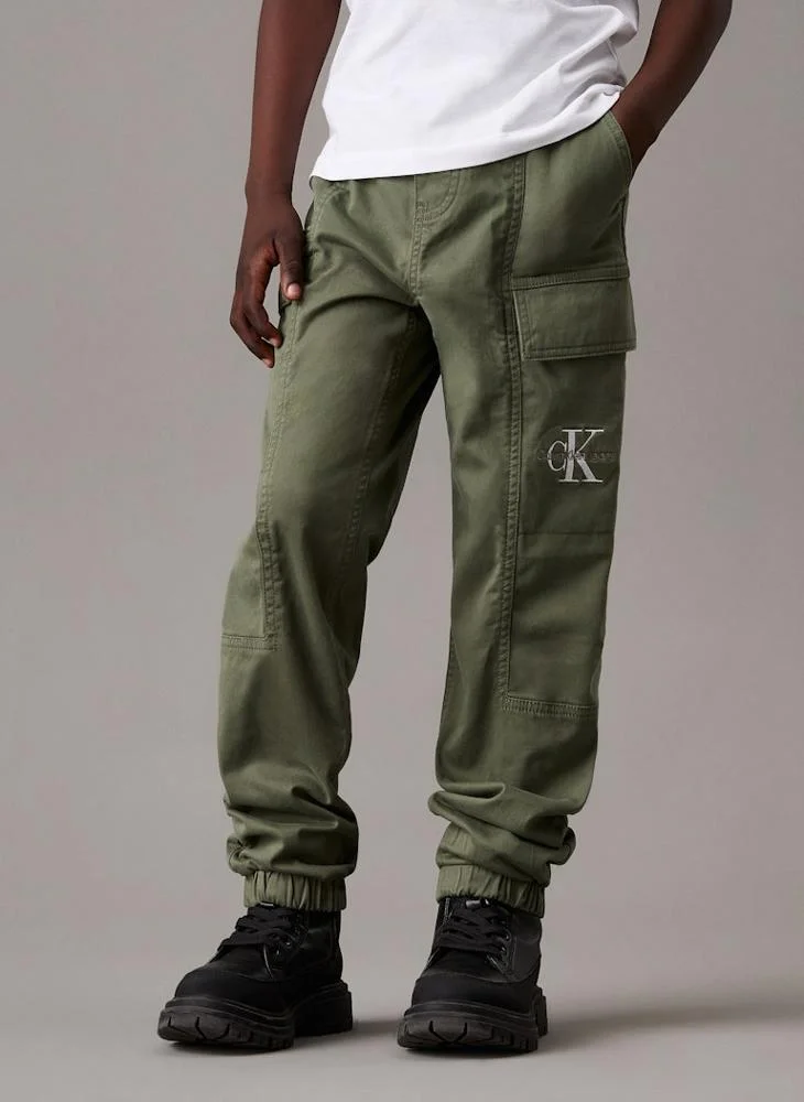 Calvin Klein Jeans Kids Essential Cargo Pants