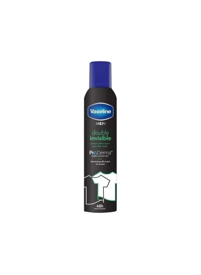 Vaseline Double Invisible For Men 250 ML