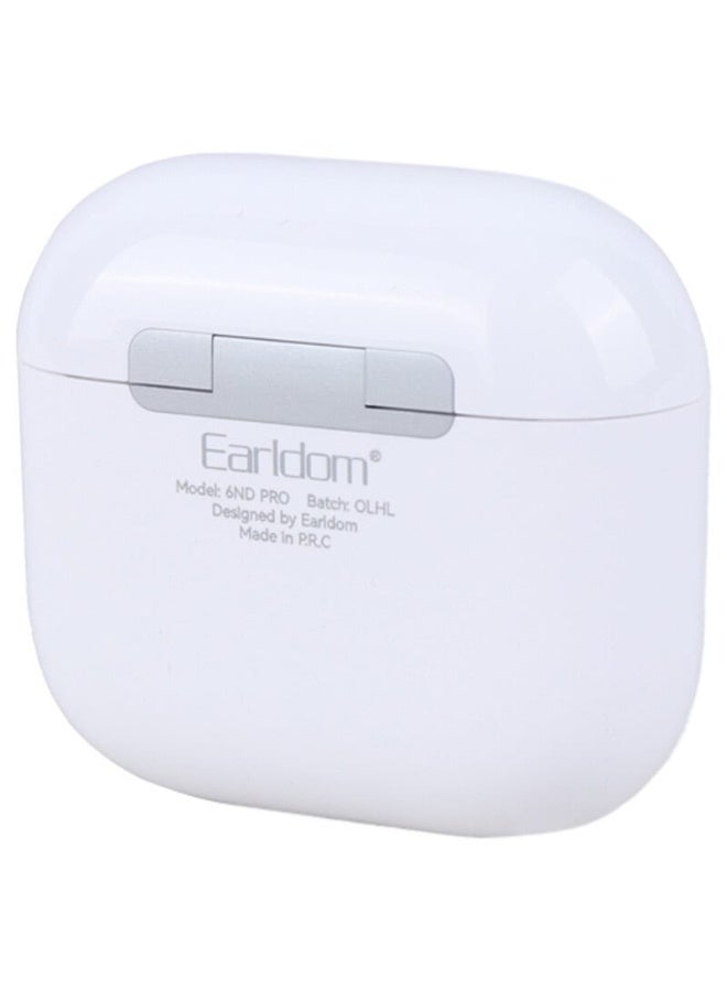 Earldom 6ND PRO Wireless  Bluetooth Earphones - In-Ear, White - Image 2