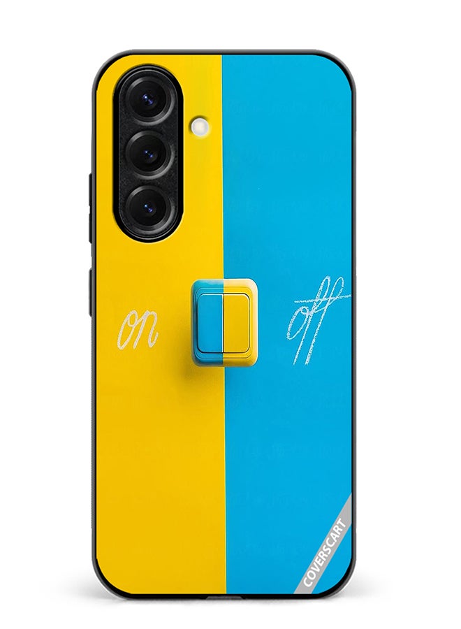 VR CREATIVE Protective Case Cover For Samsung Galaxy A56 On Off Design Multicolour