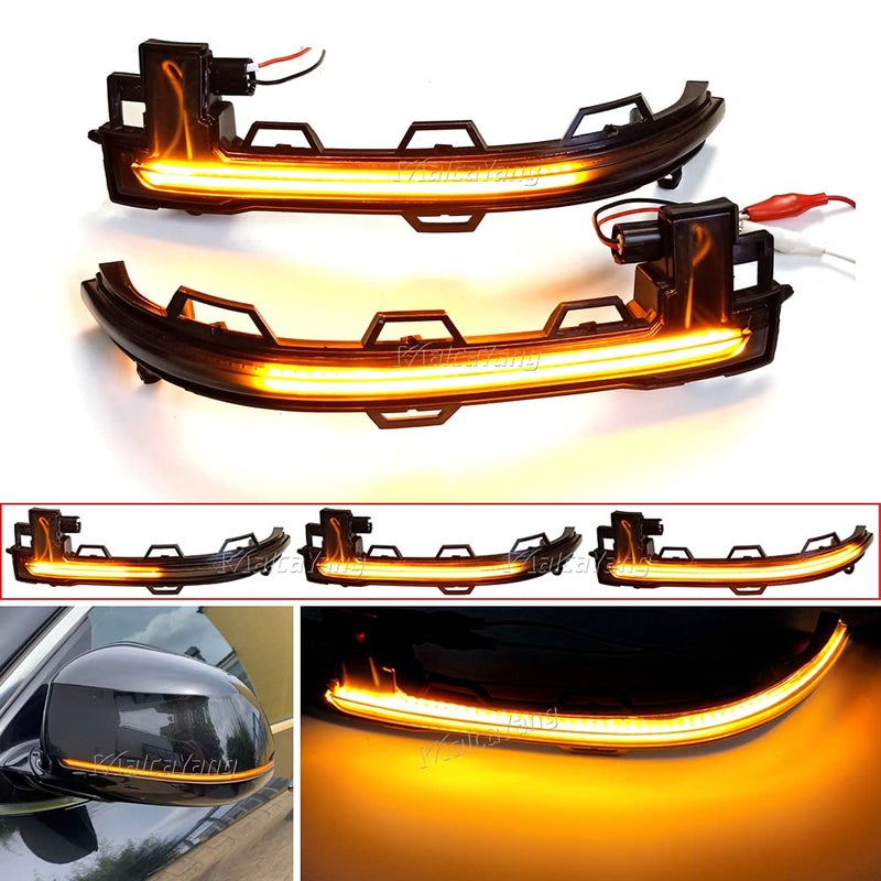 مؤشر انعطاف جانبي LED لمرآة BMW X3 F25 2015-2017, X4 F26 2015-2017, X5 F15 M F85 2014-2018, X6 F16 2015-2019 - Image 2