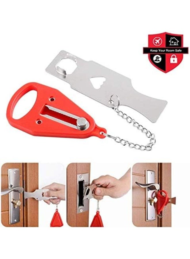 Portable Door Lock for Travel and Home Security – Easy to Install - Image 2